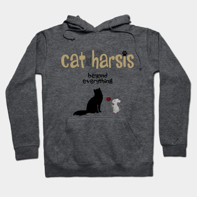 cat harsis, beyond everything Hoodie by lil dragon